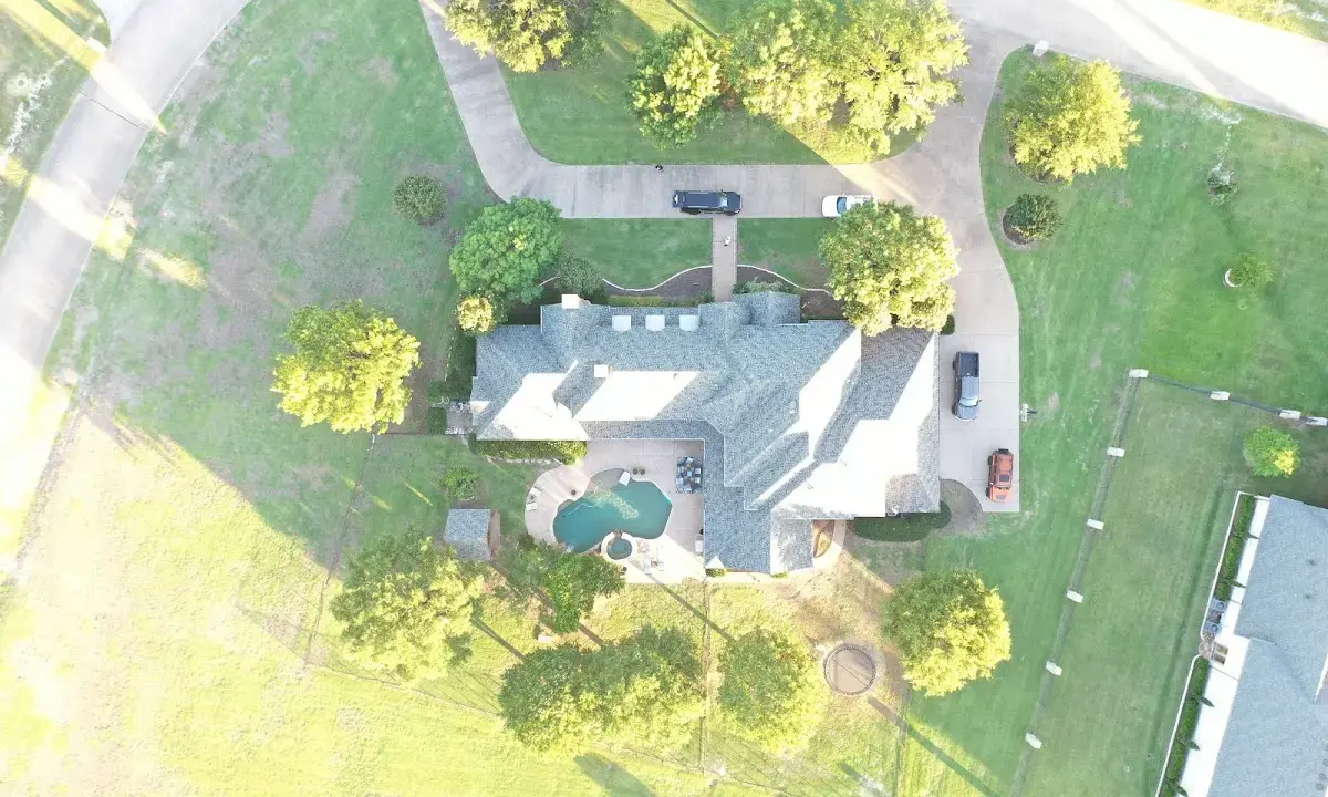 New shingle roof installation on a home in Dundalk